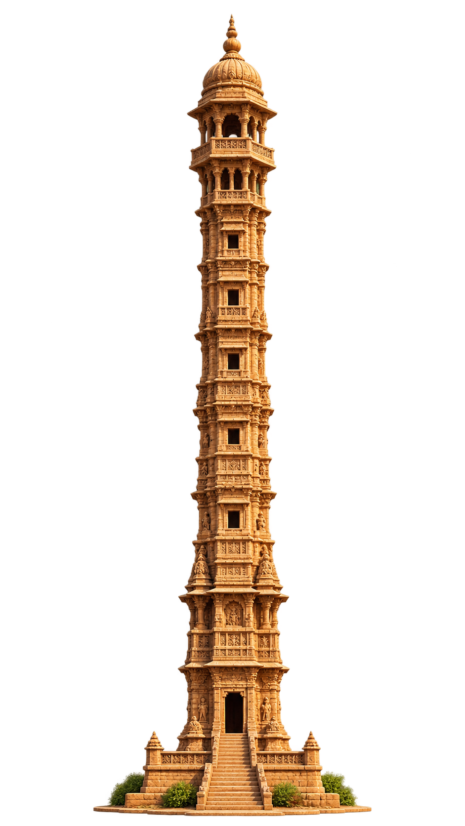 Vijay Stambh, the historic Victory Tower of Chittorgarh